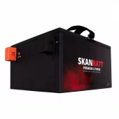 SKANBATT Premium Lithium - 12V 700Ah 250A BMS - 380x360x220mm - Bluetooth - Heat - 8 Års garanti - "