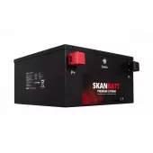 SKANBATT Premium Lithium - 12V 470Ah 200A BMS - 360x350x190mm - Bluetooth - Heat - 8 Års garanti