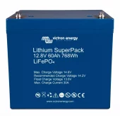 VICTRON Lithium SuperPack - Lithium Batteri - 12,8V/60Ah (M6)