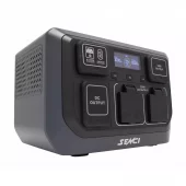 SENCI Lithium LPS 512Wh Power Station med 600W (1200W) sinus inverter - Kraftstasjon