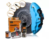 Foliatec kalipperlakk sett - Sky Blue