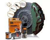 Foliatec kalipperlakk sett - Green Hell Metallic