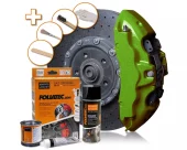 Foliatec kalipperlakk sett - Performance Green Metallic