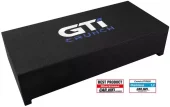 CRUNCH GTI250S – Dobbel 10" Downfire Subwoofer Basskasse med Slave