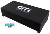 CRUNCH GTI200S – Dobbel 8" Downfire Subwoofer Basskasse med Slave