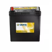 VARTA A12 AGM Startbatteri 12V 35Ah 340A – JIS med Adaptersett