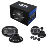 CRUNCH Lydpakke til Ligier Mopedbil – GTI800A Subwoofer + GTI52E + GTI693