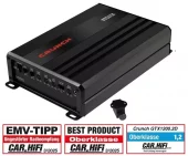 CRUNCH GTX1200.2D – Klasse D 2-Kanals Bilforsterker 2x300W RMS