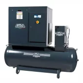 GIS GSE10 Skruekompressor 500L med Tørke – 7,5kW 1000 l/min 10 Bar