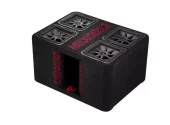 KICKER Solo-Baric L7R Quad – Basskasse med 4x12" Subwoofere 2400W RMS 2 Ohm