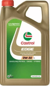 Castrol EDGE 0W-30 LL – Helsyntetisk motorolje 5L