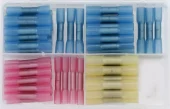 Sonic – Skjøtehylser med krympeslange assortiment 60 deler