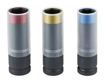 Sonic – 1/2" kraftpipesett for hjulbolter 17/19/21mm