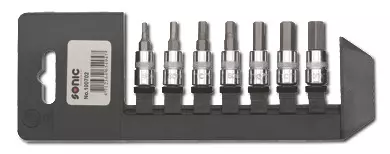 Sonic – 1/4″ unbrako pipebitssett SAE 7 deler