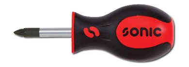 Sonic – kort Pozidriv stjerneskrutrekker PZ1