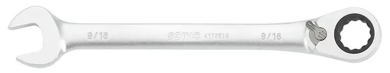 Sonic – skrallenøkkel med vender 1/2″