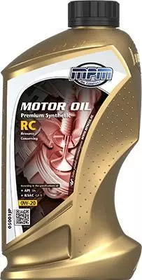 MPM – Premium Synthetic 0W-20 helsyntetisk motorolje 1L
