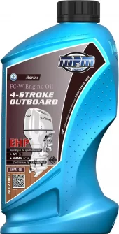 MPM – Marine 10W-40 Outboard 4-takts motorolje 1L