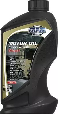 MPM – Premium Synthetic Diesel Truck 10W-40 motorolje 20L
