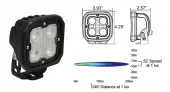 Vision X – DURA 490 LED arbeidslys 20W 90° flood 11–65V