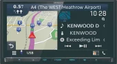 Kenwood 7" multimediaspiller med Garmin navigasjon, DAB+, Apple CarPlay og Android Auto