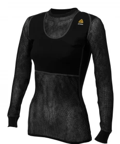 Aclima  WoolNet Crew Neck shirt wmns Black