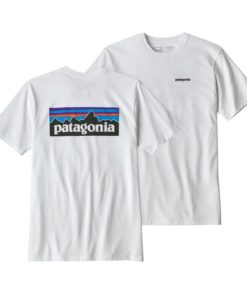 Patagonia  P-6 Logo Responsibili-Tee M White