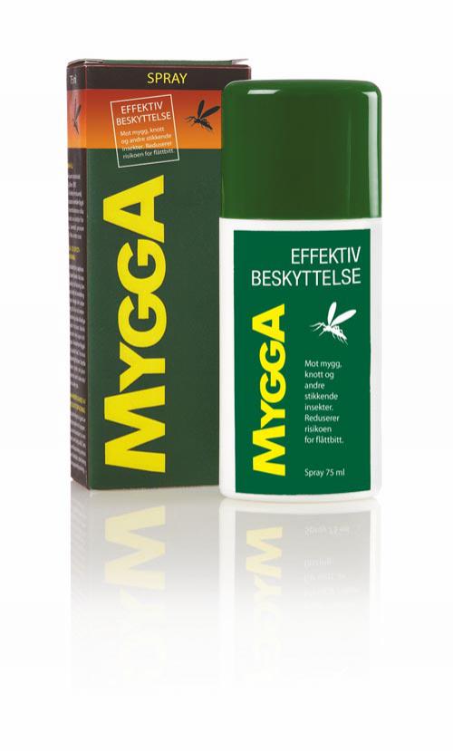 Mygga  Spray mot Mygg,Knott,Flåttbitt 75 ml