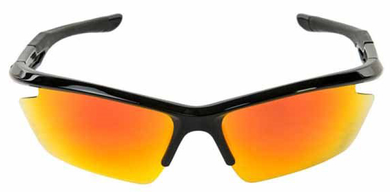 Endurance  M's Usain Sports Performance Glasses Orange