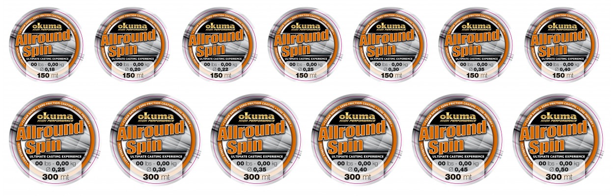 Okuma  Allround Spin 300m 36lb 16.2kg