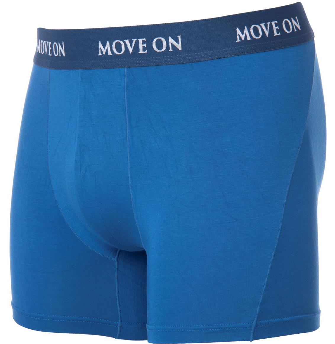 MoveOn  M's Bamboo Boxer Sea Blue
