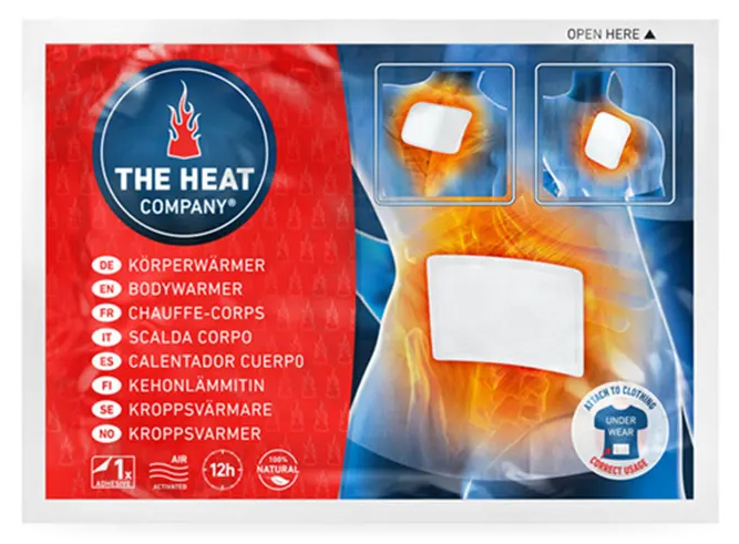 The Heat Company  Kroppsvarmer 12+ timer