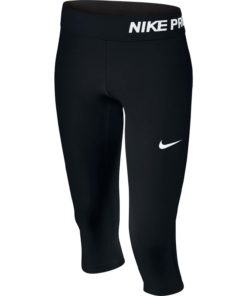 Nike  Pro Cool Three-Quarter Length Tights Girls - Black/White