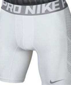 Nike  Pro 6" Hypercool Compression Shorts Mens White