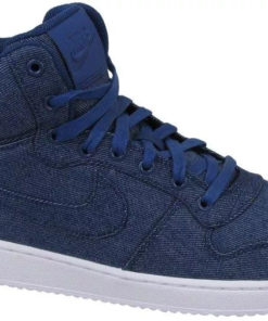 NIKE  Court Borough Mid Sneakers Mens Jeans Blue
