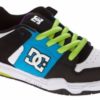 DC  Shoes Mongrel Kids Black/Turquoise/Soft Lime