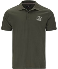 Fort Lauderdale  Simon Mens Polo Shirt Forest Night