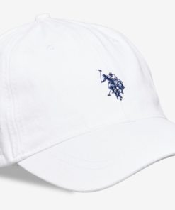 US Polo Assn.  Absalom Caps White