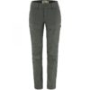 Fjällräven Keb Trousers Curved W Reg Basalt