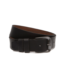 Chesterfield  Copper Genuine Leather Belt Black