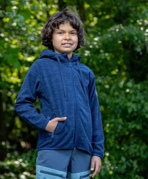 MoveOn  Geilo Fleecejakke Kids Navy