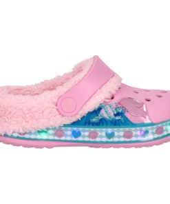 Zigzag  Telar Closed Kids Sandal Warm w/Lights Cotton Candy