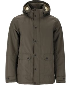 North Bend  Fictor Mens Parka Black Ink