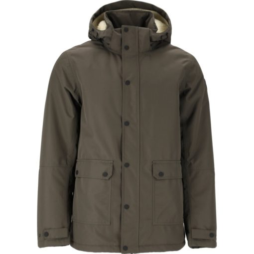 North Bend  Fictor Mens Parka Black Ink