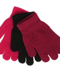 Zigzag  Neckar Knitted 3-pk. Gloves Kids