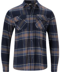 Whistler  Jamba M Flannel Shirt Dark Denim