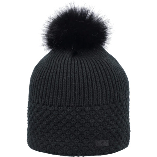 CMP  Woman Knitted Hat Black