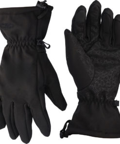 CMP Woman Softshell Gloves Black