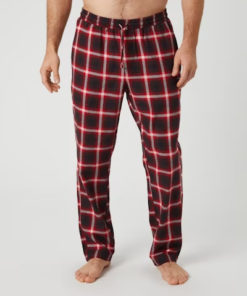 Bjørn Borg  Core Flannel Pyjama Pants Red/black/white