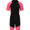 Zigzag  Kids Swim Suit Shocking Pink